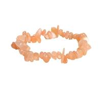 YONGHONGKEJI Pulseras De Cristal Irregulares Brazaletes De Piedras Preciosas con Chips De Cristal Pulseras Curativas De Piedra Natural De Los 7 Chakras para Mujeres Y Hombres Pulsera De Chakras De