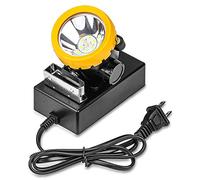 Yongkist Linterna frontal recargable para minería de seguridad, a prueba de explosiones e impermeable, luz LED de trabajo súper brillante para casco duro, minería subterránea, construcción y uso de