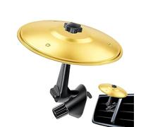 Yongmcxhhj Tambor Del Tambor Ventilación De Aire Placmbal 14x13.5x3.5cm Choque De Automóvil Tambal De Aire Respiradero 360 ° Instalación Para Viajar Diariamente Viaje Montañoso Autopista Conducción