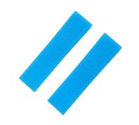 YONGNAGUI NASUNJIA 20mm 22mm 24mm negro azul rojo pulsera amarillo silicona goma reloj de reloj hebilla inoxidable ajuste for Navitimer/Avenger/Breitling Strap(Sky blue,BRIGHT BLACK BUCKLE_24MM)