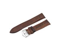 YONGNAGUI NASUNJIA Correa De Reloj De Cuero Genuino De 18mm, 20mm, 22mm Y 24mm, Correa De Reloj For Hombre En, Negro, Azul, Marrón(Light brown,22mm)