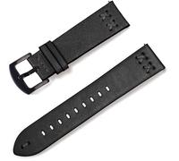 YONGNAGUI NASUNJIA Correa de reloj de cuero genuino de grano superior correas de reloj de liberación rápida 20mm 22mm correas de reloj Vintage hechas a mano(Tank 3,20mm)