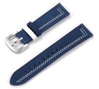 YONGNAGUI NASUNJIA Correa de reloj de cuero genuino de grano superior correas de reloj de liberación rápida 20mm 22mm correas de reloj Vintage hechas a mano(Philip 11,20mm)