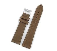 YONGNAGUI NASUNJIA Correa De Reloj De Liberación Rápida For Hombres Y Mujeres, Correa De Reloj De Cuero Genuino De 18mm, 19mm, 20mm Y 22mm, Correa De Repuesto(Light coffee,19MM_M-120 80MM)