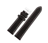 YONGNAGUI NASUNJIA Correas De Reloj De Cuero Genuino Con Cera De Aceite, Correas De Reloj De Piel De Vaca De 16mm, 18mm, 19mm, 20mm, 21mm, 22mm Y 24mm(Dark coffee,18mm)