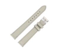 YONGNAGUI NASUNJIA Pulsera De Piel De Becerro De 12-22MM, Correa De Reloj De Cuero Genuino Hecha A Mano Con Patrón De Palma For Hombres Y Mujeres, Longitud 18/20/22CM(Gray,16MM_M-120 80MM)