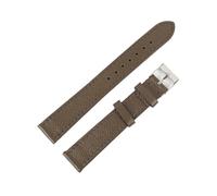 YONGNAGUI NASUNJIA Pulsera De Piel De Becerro De 12-22MM, Correa De Reloj De Cuero Genuino Hecha A Mano Con Patrón De Palma For Hombres Y Mujeres, Longitud 18/20/22CM(Coffee,18MM_L-130 90MM)