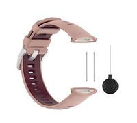 YONGNAGUI NASUNJIA Pulsera de silicona deportiva Compatible con Polar Vantage V2 Reloj de reloj de reloj Correa de reemplazo Pulsera Accesorios de banda 1: 1(Pink)