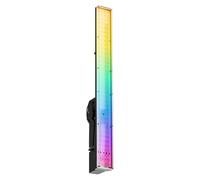 YONGNUO 24W RGB Luz de Vídeo de Mano, HSI, luz a todo color, 2700 K - 6500 K, ángulo de haz de 110°, CRI>95, refrigeración silenciosa con atenuación verde/azul, fuente de alimentación triple