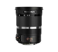 YONGNUO Lente de zoom estándar F2.8-4 de 12-35 mm, diseño de zoom interno, longitud focal equivalente de 24-70 mm, gran apertura F2.8