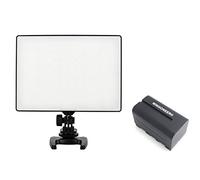 Yongnuo YN-300 Air YN300 Air Pro luz de vídeo LED 3200K-5500K para Canon Nikon DSLR DV y videocámara con WINGONEER NP-F770 batería y cargador de batería