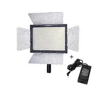 Yongnuo yn-600 600 led réflex digital de vídeo videocámara cámara de la fotografía de estudio con Adaptador de alimentación de CA