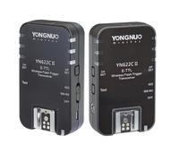 Yongnuo YN622C II - Kit de 2 transceptores para Canon (TTl, HSS, 7 canales), color negro