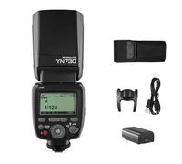 Yongnuo yn860li-kit Lithum recargable inalámbrica Speedlite Flash GN60 2.4 G inalámbrico Radio Master + Slave para Canon Nikon Pentax Olympus.