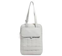 YongXinMY Bolsa de hombro vertical para laptop de 15.6 pulgadas, funda acolchada para laptop, funda de transporte con bolsillo frontal, correa convertible y correa de equipaje para viajes, oficina