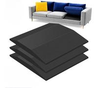 YongXinMY Cojín de sofá para asiento caído, trapezoidal de espuma viscoelástica de alta densidad e inserto curvado, repuesto cortable para reparación de asientos de muebles (#5,50 x 50 x 5 cm)