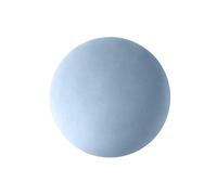 YongXinMY Cojín redondo de felpa suave de macarrón, color sólido, esponjoso, agradable al tacto, estilo japonés, acogedor cojín decorativo para suelo, habitación o sofá (azul, 50 x 50 cm)