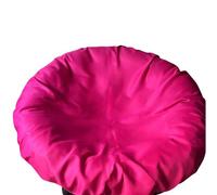 YongXinMY Papasan - Funda de cojín impermeable solo - Funda redonda para silla de radar para exteriores con cremallera y lazos, protector antideslizante para jardín, patio, silla de platillo, sillas
