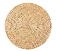 YongXinMY Tapete redondo para gatos tejido natural, estilo bohemio, tapete de ratán para gatitos, duradero, antiarañazos, para dormir, masticar, jugar, interior y exterior, sofá, cama (40 cm)