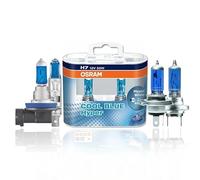 YONGYAO H1 H4 H7 H11 HB3 HB4 Pack de 2 Bombillas Halógenas 5300K 12V 55W Efecto Xenón Blanco Frío- 9005/HB3