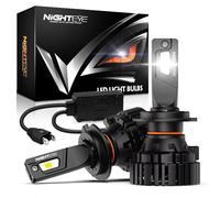 YONGYAO NightEye 120W CSP Kit Bombillas Faros LED 30.000LM 6000K H1/H4/H7/H11/9005 IP68 Refrigeración- H11