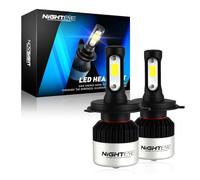 YONGYAO Nighteye A315-S2 DC 9V-32V Par Faros LED Coche 6500K Blanco Frío 9000LM Hi-Lo Beam IP68- H7