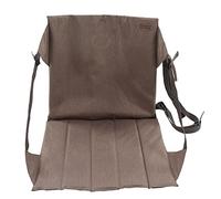 YONGZURA Foldable Seating Cushion with Triangular Fence & Back Mesh Pocket | Long - Lasting Pearl Cotton for Hiking/Camping/Fishing | Portable Chair Cushion 45x44cm, 634g Lightweight