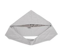 YONGZURA Toalla refrescante con Capucha, Toalla Transpirable de Microfibra con protección Solar para Actividades al Aire en climas cálidos (Gris)