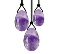 Yoni Egg - Bola de masaje de cristal de 16 tipos para mujer, ejercicio de Kegel para el suelo pélvico, Rose_Quartz_Eggs