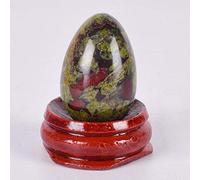 Yoni Egg Natural Stone Healing Jade Crystal Egg Mineral Ball Kegel Exercise-dragon bloodedstone