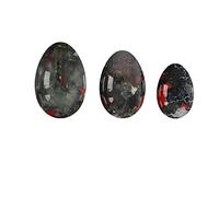 Yoni Egg Set Real Blooded Stone Jade Eggs Yoni Wand Jade Massager Vaginal Muscle Tightening Ball Crystal Kegel Eggs, Undrill Egg No Box