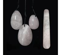 Yoni Egg Set Tiger eyes Yoni Wand Drilled Jade Eggs Kegel Exerciser-Drilled_Set_No_Box