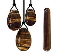 Yoni Egg Yoni - Varita de huevo perforada, huevos de jade Kegel Motion sin perforar, juego perforado sin caja