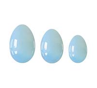 Yoni Eggs Set 3 piezas de huevos de jade natural sin perforar para huevos de ópalo de ejercicio Kegel