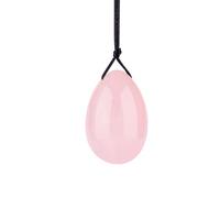 Yoni Huevo Natural Piedra Preciosa Ágata Taladro Huevos Set Cuarzo Mineral Bola de masaje Jade Kegel Ejercicio Músculo del suelo pélvico, rosa L
