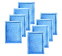 Yonice Cartucho de filtro de acuario, compatible con filtros de alimentación AquaTech 10-20, repuesto para AquaTech EZ-Change # 2 (8 piezas)