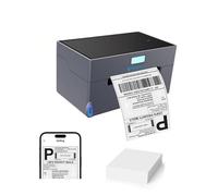 Yonigata Impresora térmica de etiquetas, impresora de envío Bluetooth 4x6 para pequeñas empresas, compatible con Windows, Mac, iOS, Android, para Amazon, Ebay, Shopify, UPS, USPS, FedEx