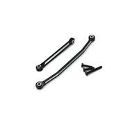 YONMFRDS Accesorio De Coche RC para FMS para FCX24 1/24 Barras Dirección Metal Enlace Unión RC Coche Vehículo Orugas Y Accesorios Actualización Reemplazo Y Uso(Black)