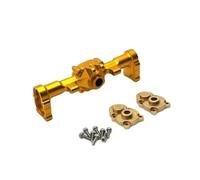 YONMFRDS Accesorio De Coche RC para FMS para FCX24 1/24 Metal CNC Proceso Eje Trasero Carcasa Control Remoto Coche Vehículo Orugas Piezas Y Accesorios Actualización Reemplazo Uso(Yellow)