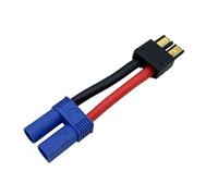 YONMFRDS Accesorio De Coche RC para Traxxas EC5 XT60 12awg Cable Convertidor ECS Macho-Hembra De Cable De Carga Accesorios De Repuesto para Batería LiPo De Coche RC(EC5-F to TRX-M)