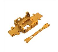 YONMFRDS Accesorio De Coche RC para WLtoys 284161 284010 284131 K989 K969 K979 P929 P939 1/28 Metal Paquete Chasis Combinación Piezas Coche RC Reemplazo Y Uso(Yellow)