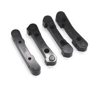 YONMFRDS Accesorio De Coche RC para ZD MT16 BX12 RX12 X12S P12 para Gladiator 1/14 JIUSI MT14R PT14R Códigos Brazo Delantero Y Trasero Metal Coche RC Carreras Accesorios(Black)