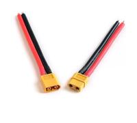 YONMFRDS Accesorio De Coche RC XT60 10Cm 14awg Cable De con Conector De Silicona Extra Suave Longitud 12# para Repuestos Y Mejoras De Coches RC