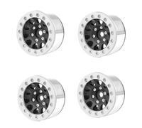 YONMFRDS ` para Axial para SCX10 para Ghost para TRX4 para TRX6 D90 1/10, 4 Ruedas De Metal De 1,55 Pulgadas Piezas Repuesto para Coche RC Crawler Repuesto reparación actualización RC Beadlock Rueda