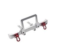 YONMFRDS para HuangBo para Toys ZP1001 ZP1002 ZP1003 ZP1004 Escala 1/10 Reemplazo De Piezas De Parachoques Modificados Y Mejoradas De Metal para Coche RC Parachoques RC(Silver)