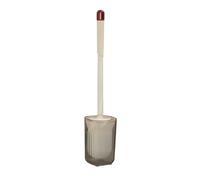 YONMLEDO Escobilla De Baño con Soporte Cepillo de baño Creativo con Base de Limpieza cepillos Suaves for el hogar Herramientas de Limpieza(Red)