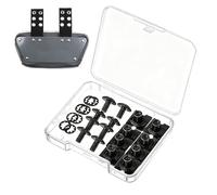 Yonuaret Almohadillas de fútbol para placas traseras | Accesorios para tornillos ranurados | Equipo para fútbol americano Tornillos ranurados | Para Deportes Unisex Juventud Tamaño placas traseras