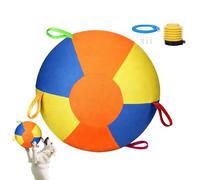 Yonuaret Bola de sombreros para perros grandes, juguete inflable para cachorros, bola de flotador para perros, para dueños de perros, entrenadores, amantes de los animales, para casa, jardín, sala de
