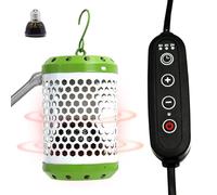 Yonuaret Calentadores Para Aves De Jaula - Lámparas para Terrario, Suministros para Mascotas - Calentador Para La Percha De Periquitos | Para Reptiles Tortugas Lagartos Ranas Loros Pollos Gallineros