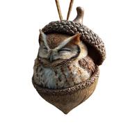 Yonuaret De Animales para Árbol De Navidad | Decoración Divertida De Bellota 3D para El Hogar,Colgantes De Animales para Árbol De Navidad - para Ventana Puerta Mantel Granja Sala De Estar Dormitorio